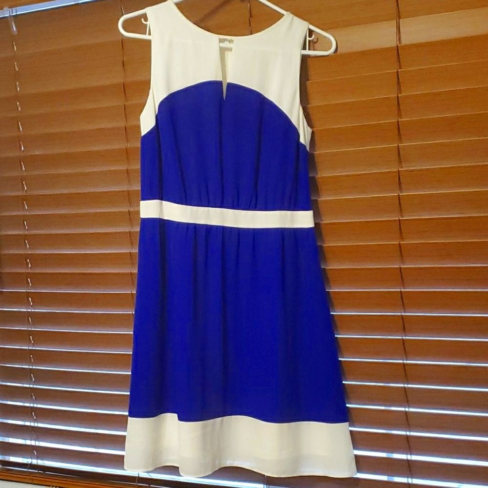 WHITE & PURPLE LOFT DRESS